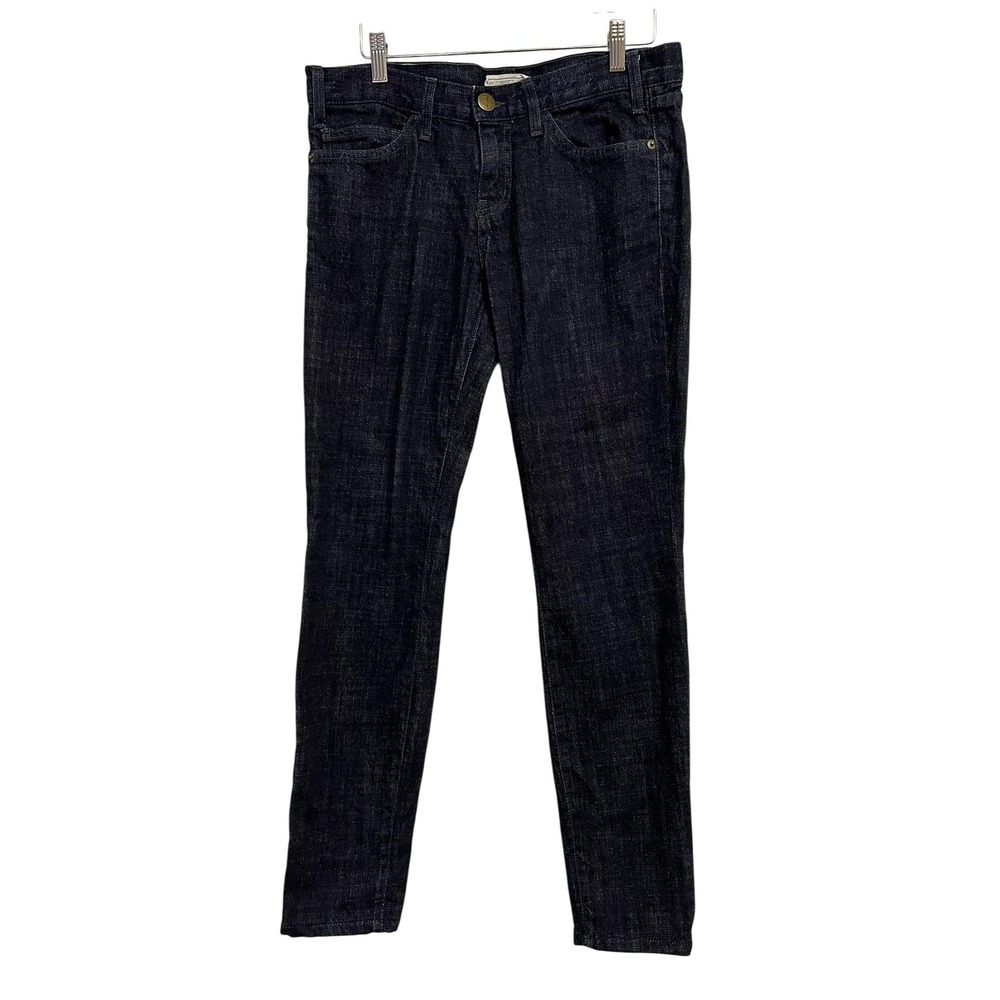 Current/Elliott Jeans Womens 28 Dark‎ Wash Skinny Blue Made in USA Denim Classic